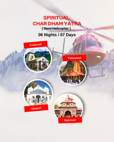 Spiritual Char Dham Yatra From Dehradun By Air & Road